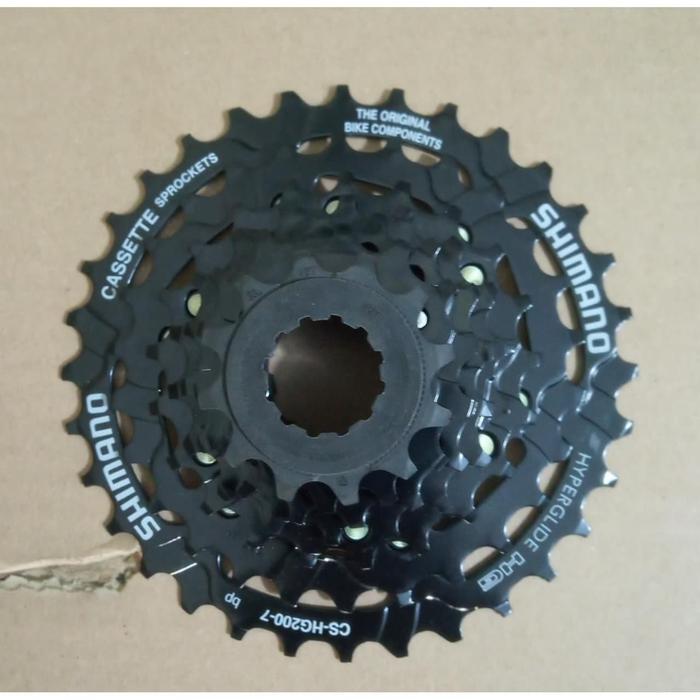 Jual Cassete Sprocket Shimano susun CS-HG200-7 12T-34T untuk