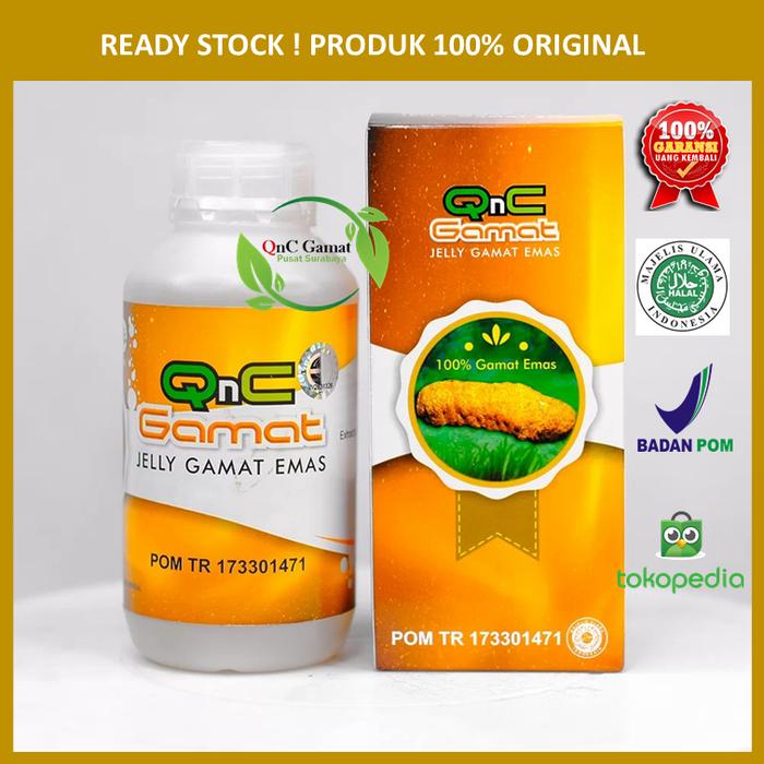 Jual Qnc Jelly Gamat Jelly Gamat Emas Bukan Gold G Luxor Hpai Kota Surabaya Qnc Gamat Pusat Surabaya 