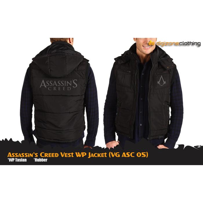Gambar VERO Vest Hoodie Waterproof Multifungsi Promo Free Masker - Assassin Creed, M dari Digizone Hobbies Shop undefined Tokopedia