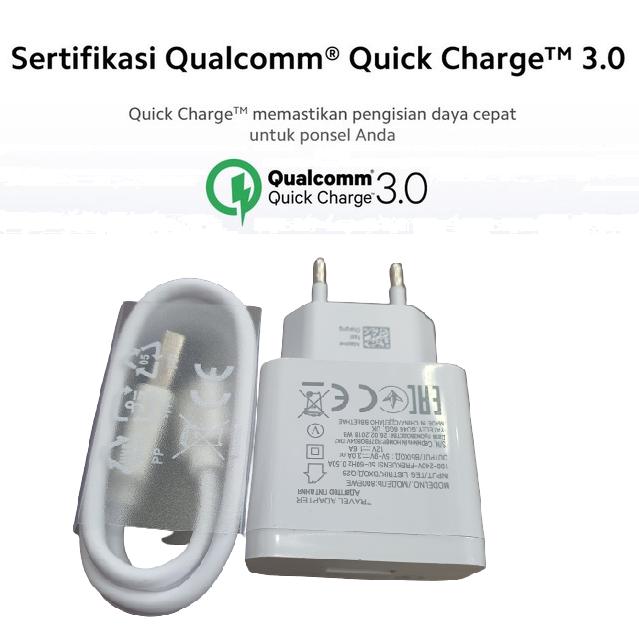 Gambar Charger Xiaomi ORIGINAL100% - Qualcomm Fast Charging 3.0 - MICRO USB dari silvertech undefined Tokopedia
