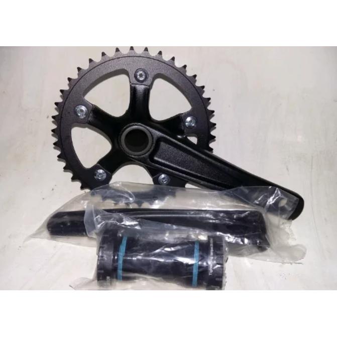 Crank Bmx Race Single Crank Bmx Race Samox Arm 155x38t Hollow 2