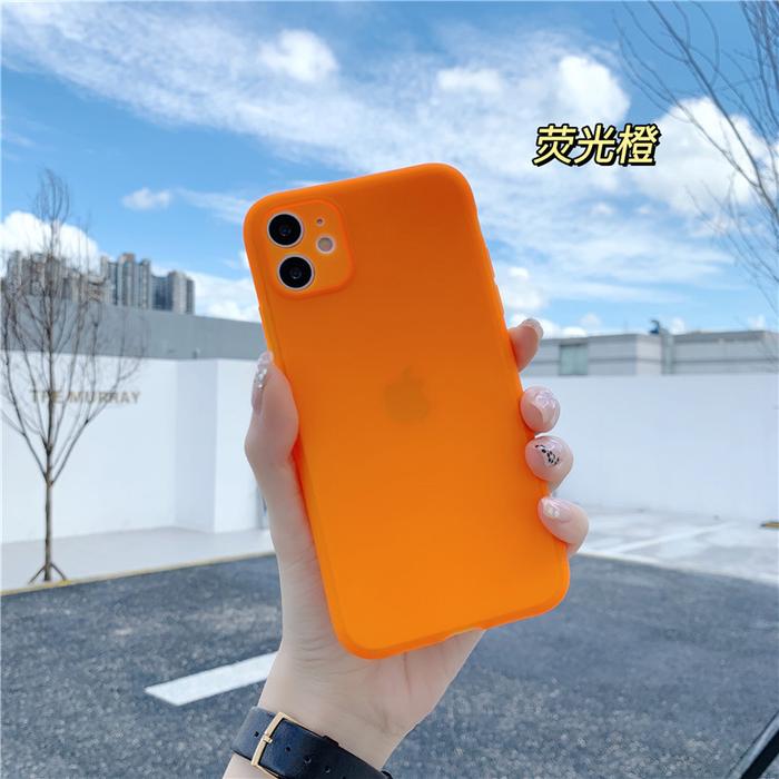 Gambar Neon TPU Case iPhone 11 Pro Case iPhone Xr Case iPhone Xs Max Pro Max - Orange Neon, iPhone X Xs dari Simplecasestore undefined Tokopedia