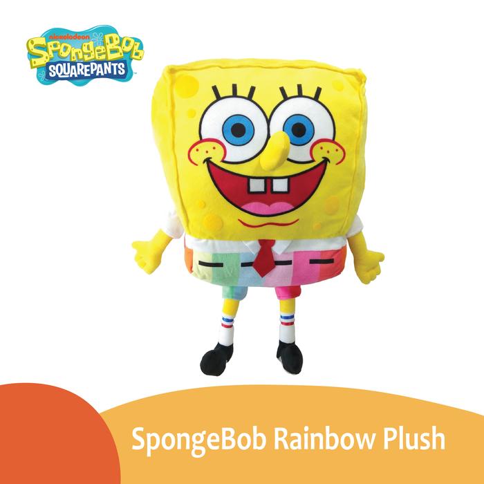 Gambar SpongeBob SquarePants - Rainbow Plush Toys - XXL dari MNC Knick Knack undefined Tokopedia