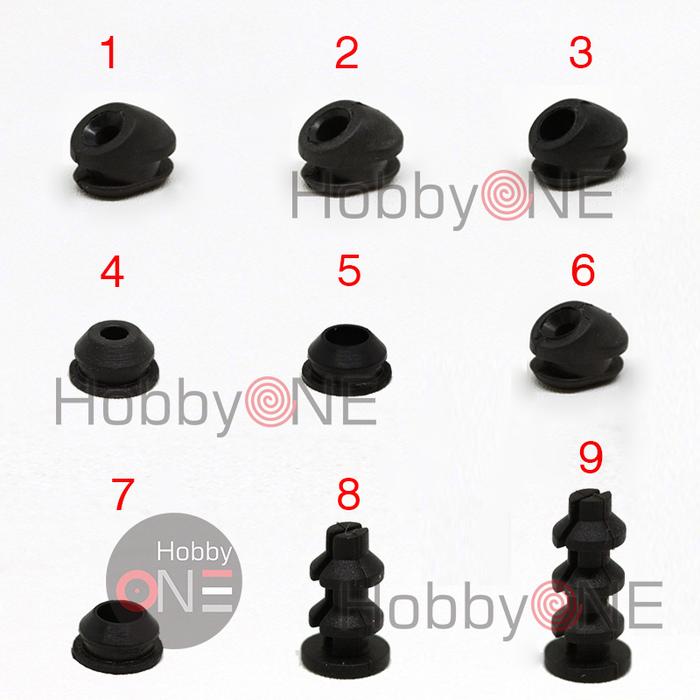 Gambar JAGWIRE FRAME PLUG - Tutup Karet Lubang Frame Sepeda Di2 Shifter Brake - Model 6 dari Hobby One undefined Tokopedia