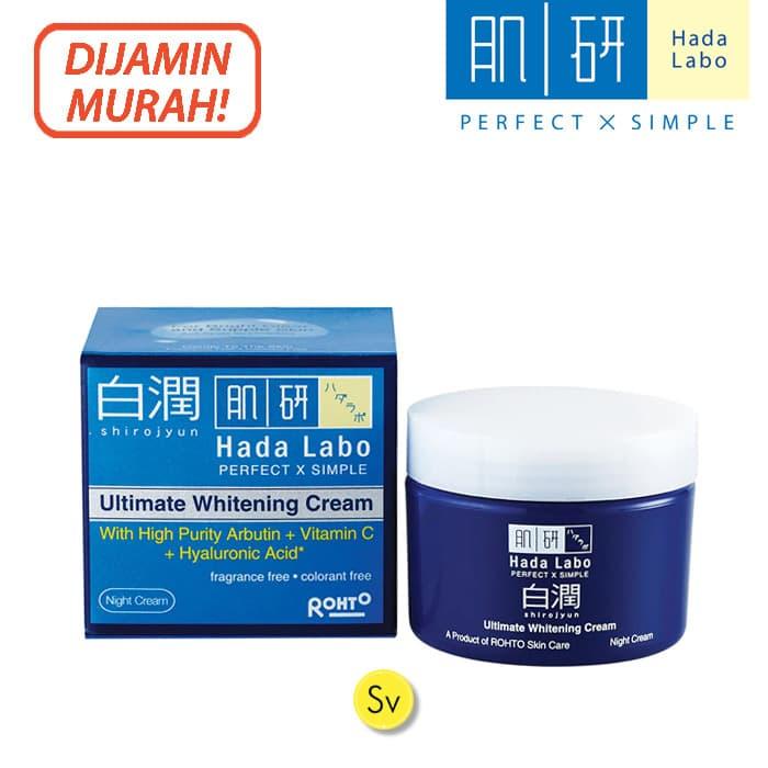 hada labo shirojyun night cream