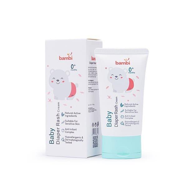 Gambar Bambi Baby Diaper Rash Cream 50ml F-BB031-01R02 dari BEBIBURP undefined Tokopedia