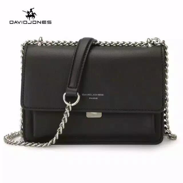 Gambar david jones paris tas tangan selempang wanita kecil original - Black dari David Jones Id undefined Tokopedia