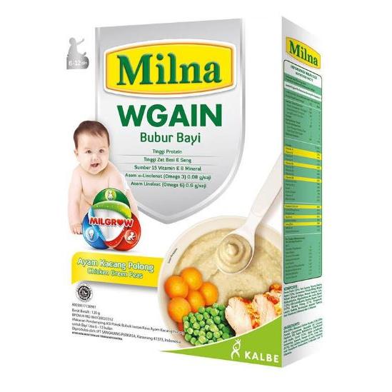 Gambar MILNA Bubur Bayi Organic - wgain dari BabyHeaven Store undefined Tokopedia