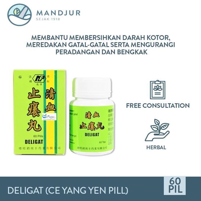 Jual Deligat Ce Yang Yen Pill Gatal Radang Kulit Ruam Darah Manis Jakarta Pusat Moermer Tokopedia