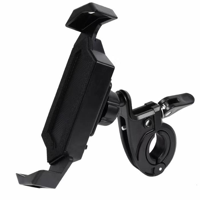 Gambar holder sepeda universal bike holder for smartphone up to 6.8inch - List Hitam dari Hks-altic undefined Tokopedia