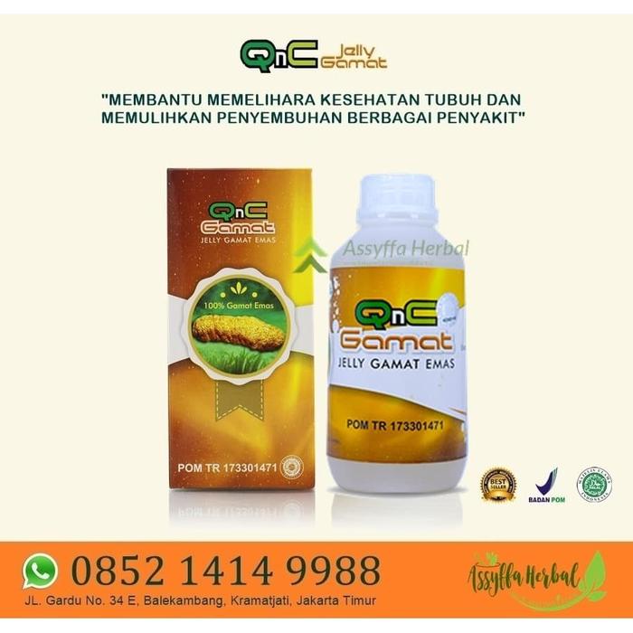 Jual Obat Menghilangkan Cairan Di Paru Paru Jelly Gamat Emas Gold Qnc Jakarta Timur Assyffa Herbal 