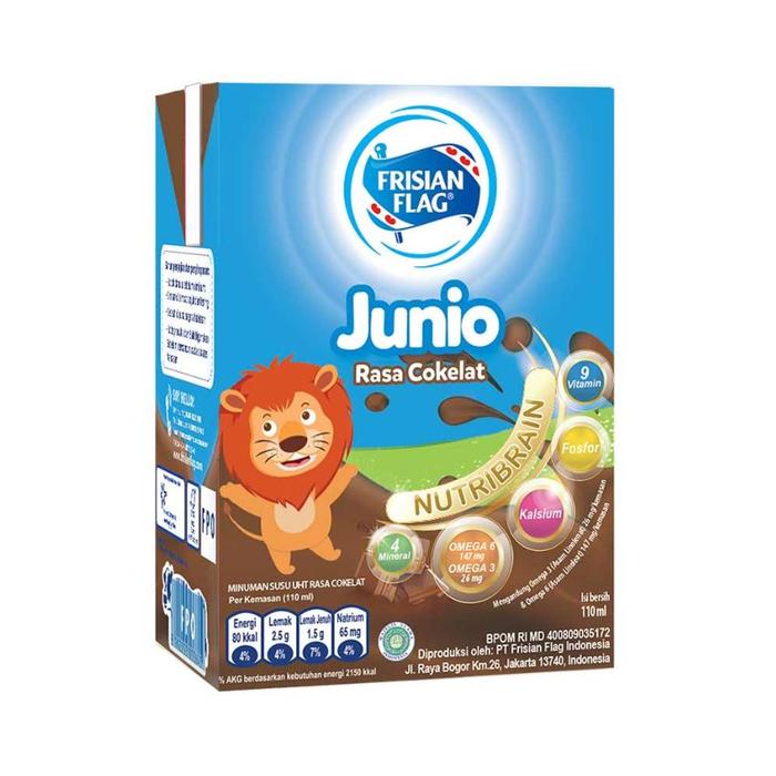 Gambar Frisian Flag Susu Cair Junio Plain Strawberry Coklat Pisang 110 Ml - Coklat dari Kyan Mart undefined Tokopedia