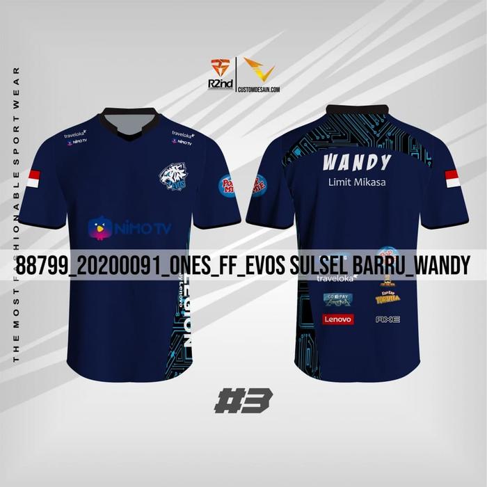 jersey evos 2019