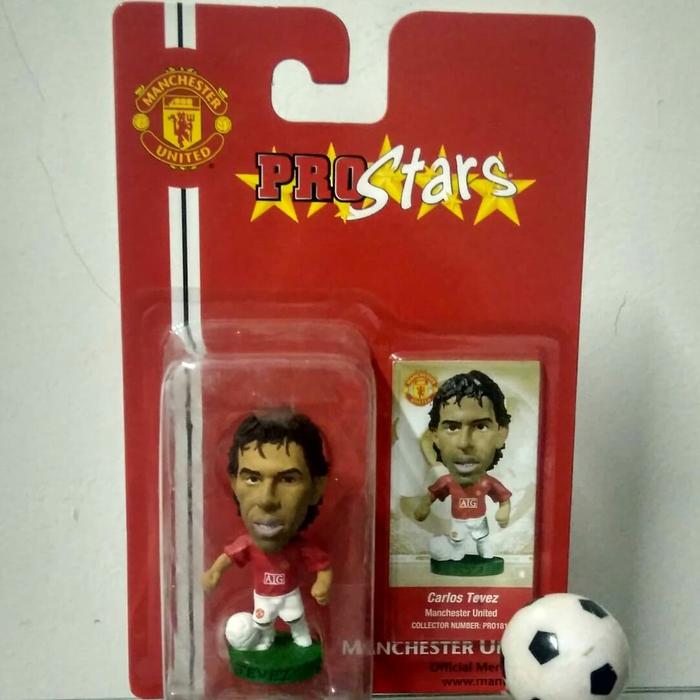 スポーツ Corinthian ProStars Carlos Tevez Carlos Tevez Manchester United Corinthian Microstars Figure
