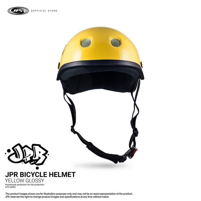 Gambar Helm JPR SKATE - YELLOW LEMON GLOSS/BLACK dari JPX HELMET undefined Tokopedia