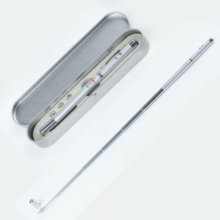 Gambar Pen Multifungsi / Pen Laser Senter Antena 3 in 1 Multi dari PoohShopGrosir undefined Tokopedia