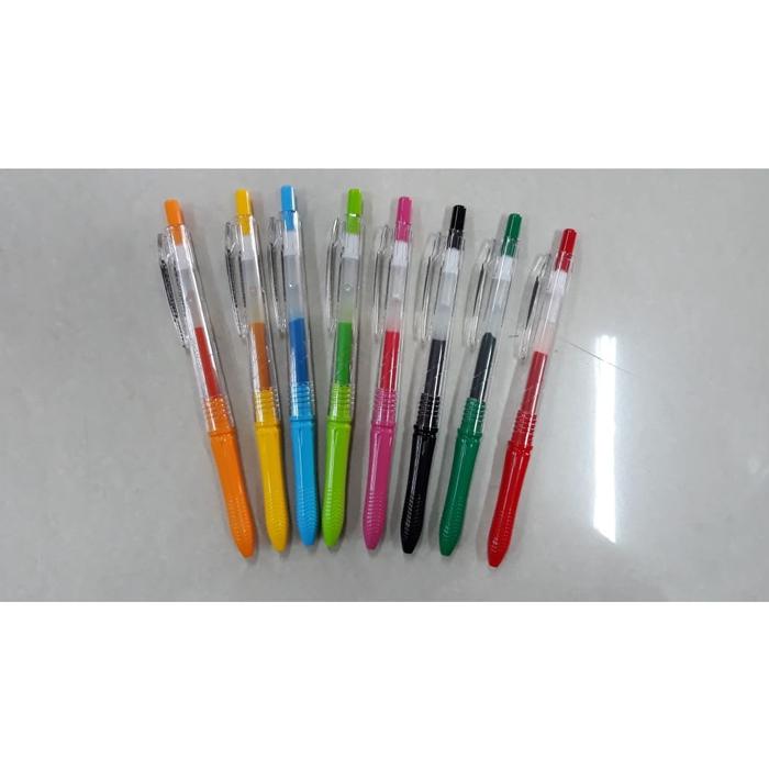 Gambar BOLPEN KOKORO 0.5 WARNA WARNI - Orange dari ANEKA STATIONERY GROSIR undefined Tokopedia
