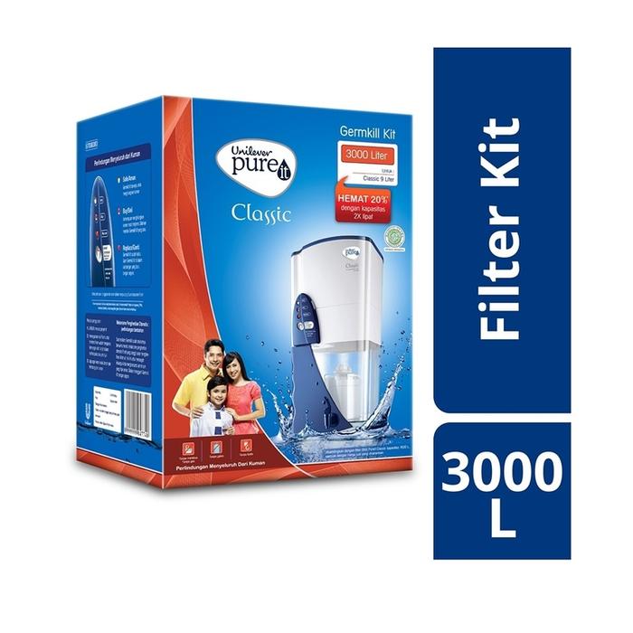 Gambar Refill Pureit Germkill Kit 3000 L Pure It Germ Kill GKK Classic 3000L dari E-House28 undefined Tokopedia