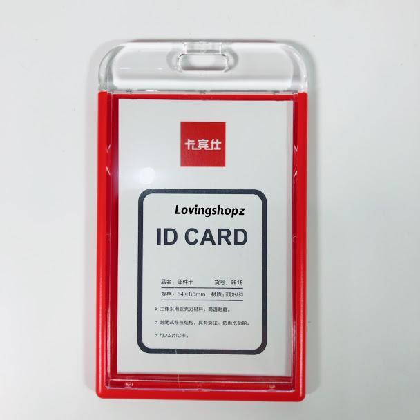 Gambar Id Card No.6615 , Id Card Akrilik Tebal Warna Warni - Merah dari Tokobukuatk undefined Tokopedia