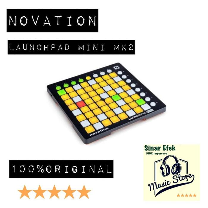 Gambar NOVATION LAUNCHPAD MINI MK2 / MKII / MK 2 dari IntiPratamaMusic undefined Tokopedia