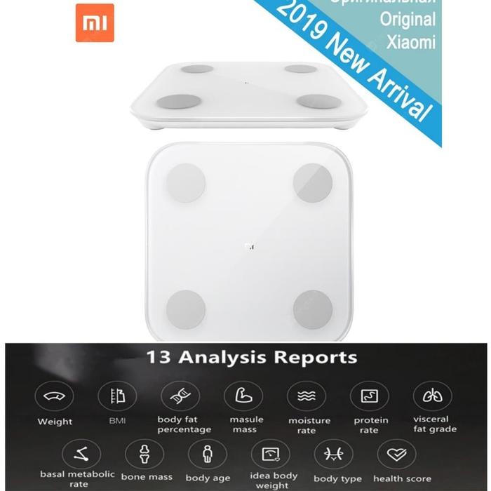 Gambar Timbangan Berat Badan Digital Xiaomi MI SMART SCALE V2 WEIGHT ORIGINAL dari Universal E-store undefined Tokopedia