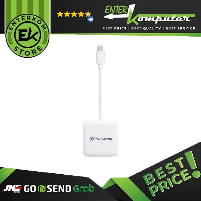 Gambar Transcend Card Reader RDA-2 OTG Lighting dari Enter Komputer Official undefined Tokopedia