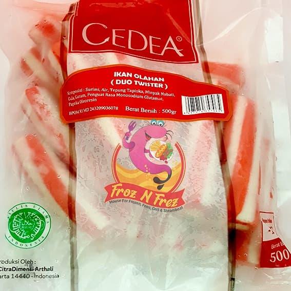 Gambar CEDEA Duo Twister 500 Gram (14 Pcs) dari Froz N Frez Pancoran undefined Tokopedia