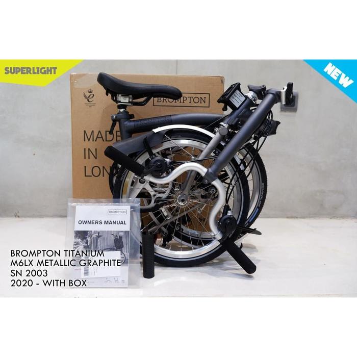 Brompton m6lx deals