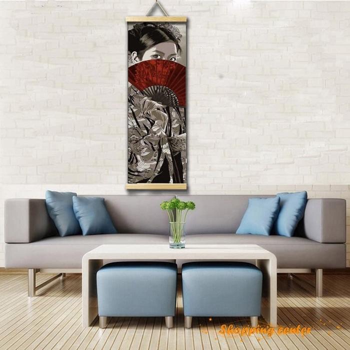 Gambar Poster Lukisan Kanvas HD Jepang Gantung Dinding untuk Dekorasi Rumah dari SureSun undefined Tokopedia