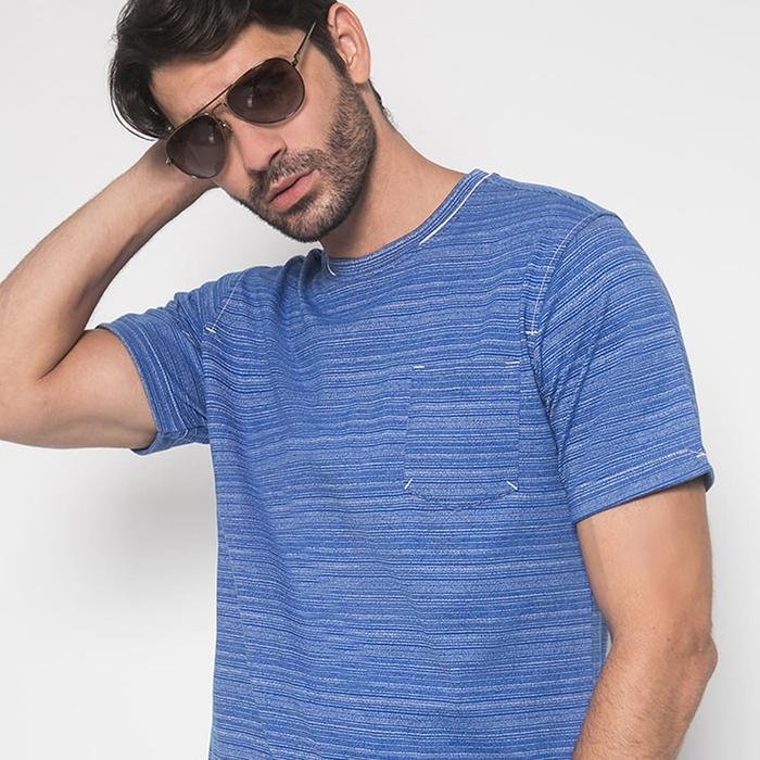 Gambar Slim Fit - Kaos Casual Active - ACTV - Abu - S dari Johnwin undefined Tokopedia