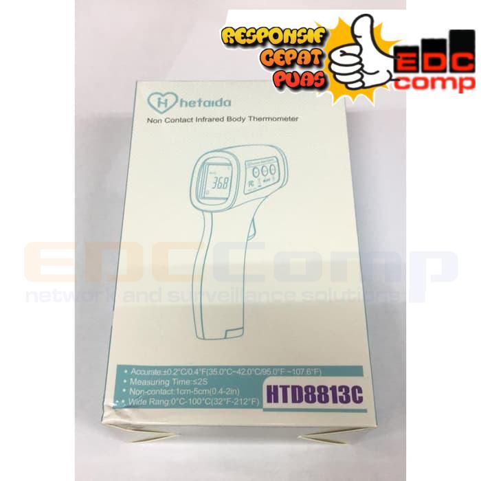 Gambar Termometer Infrared Body Hetaida HTD8813C/ Gun Termometer InfraRed dari EDCComp undefined Tokopedia