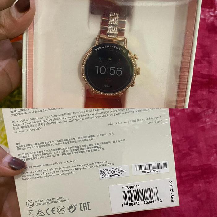 Jual fossil smartwatch gen 4 rg blink 