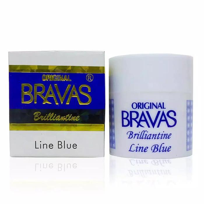 Gambar BRAVAS POMADE BRILIANTINE - LINE BLUE dari Beauty Creation 06 undefined Tokopedia