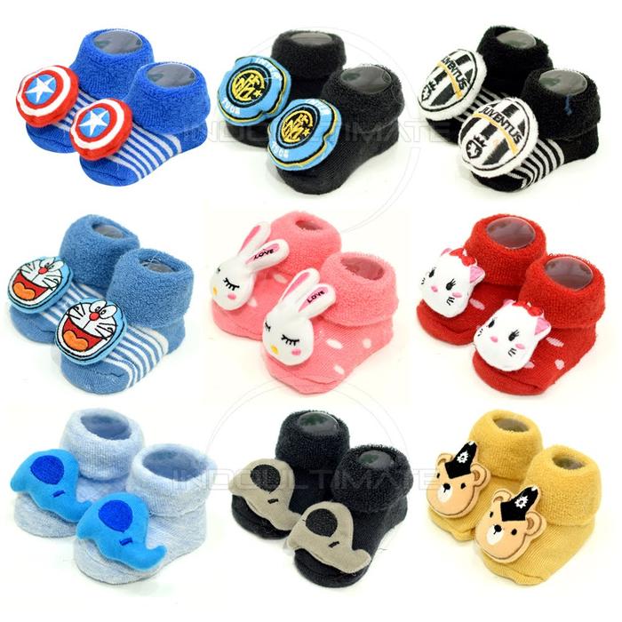 Gambar Kaos Kaki Bayi Karakter Laki Laki Perempuan SY-06 Motif Lucu - Pooh dari Gloryst Shop undefined Tokopedia