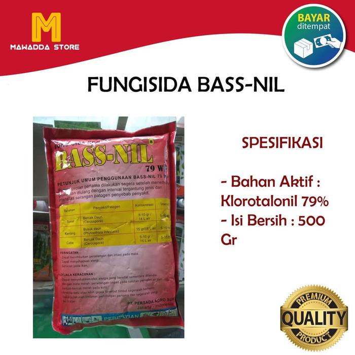 Gambar Fungisida Bassnil Bass-nil 79 WP 500 Gram dari Mawadda_Store undefined Tokopedia