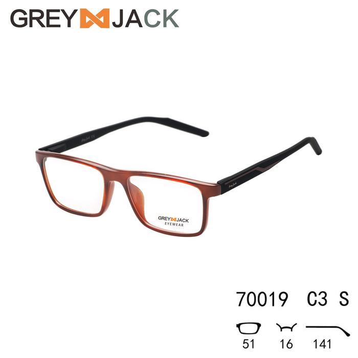 Gambar Grey Jack/Frame Kacamata game olahraga /TR90 Gel silika/pria 70019 - Cokelat dari Grey Jack Eyewear undefined Tokopedia
