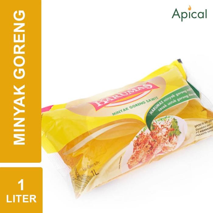 Jual Minyak Goreng 1 Liter Harumas Kemasan Pillow Refill Jakarta Barat Apical 