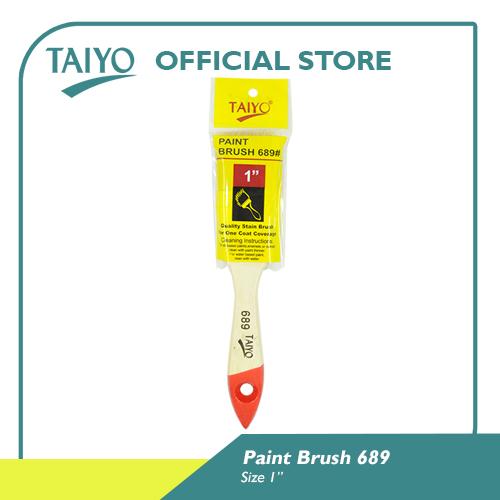 Gambar Taiyo 689 Paint Brush / Kuas Cat 1-5 inch - 1 Inch dari TAIYO Abrasives & Adhesives undefined Tokopedia