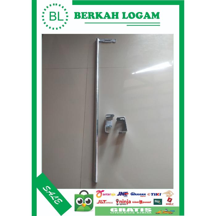 Gambar SLOT PAGAR ATAS 80 CM/SLOT OMNI BAGIAN ATAS POLOS UNTUK PINTU/GRENDEL dari Berkah Logam undefined Tokopedia