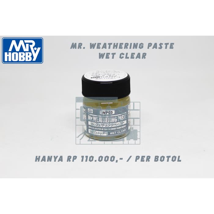 Gambar Mr. Weathering Paste Wet Clear / Weathering Effect / Model Kit /Gunpla dari Ega Modelling Store undefined Tokopedia
