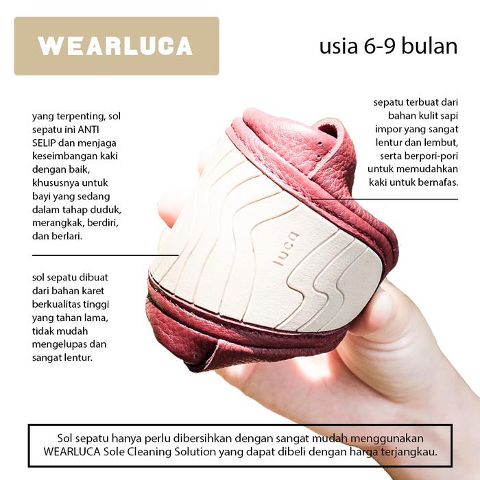 Gambar SEPATU BAYI - MILO MUSTARD - Size 3 dari WEARLUCA undefined Tokopedia