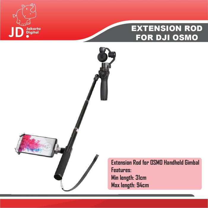 Dji Osmo Extension Rod Stick For Osmo Stabilizer