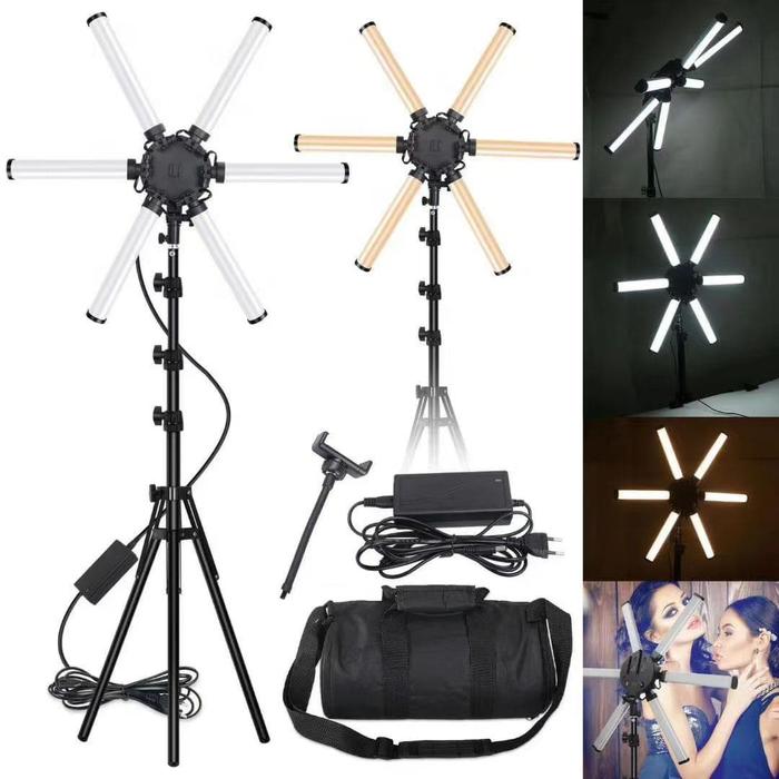 Gambar RINGLIGHT STAR LED LAMP / STAR LIGHT LAMP + TRIPOD 2,1M dari SKYMART ID undefined Tokopedia