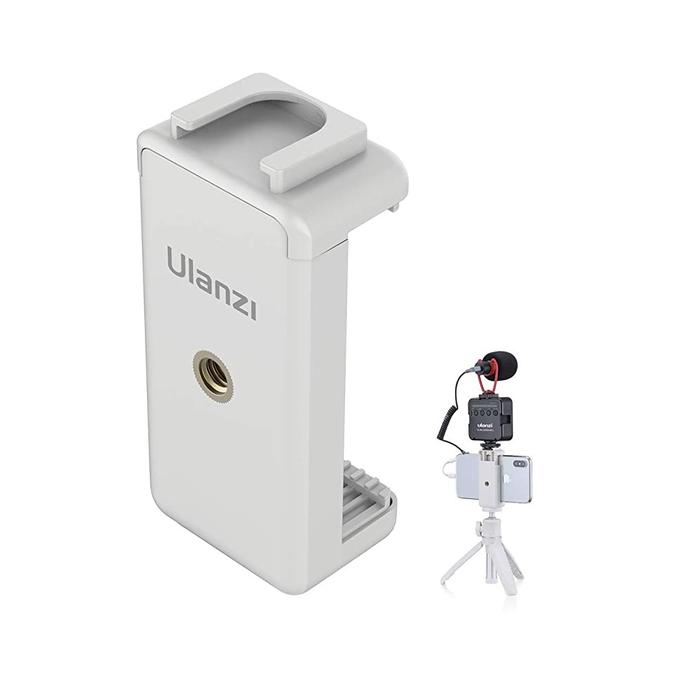Gambar Ulanzi ST-07 Smartphone Phone Holder HP Tripod Mount with Cold Shoe - Putih dari Matrix Camera Kota Administrasi Jakarta Barat Tokopedia