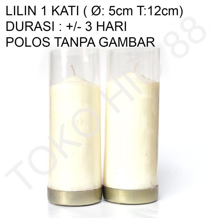 Gambar Lilin Putih / Pasang 1 Kati - Putih dari Toko Hio 88 undefined Tokopedia