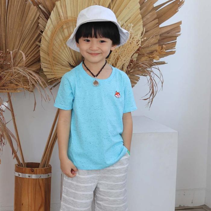 Gambar Kaos Polos Anak - Anak | L055 Galaxy Basic Tee by Little Jergio - MEDIUM dari littlejergio undefined Tokopedia