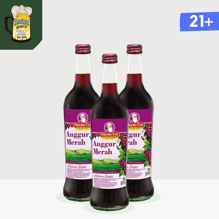Jual Orang Tua Anggur Merah Amer Kecil Ot 14 7 275 Ml Jakarta Pusat Frosty Beer Belitung Tokopedia