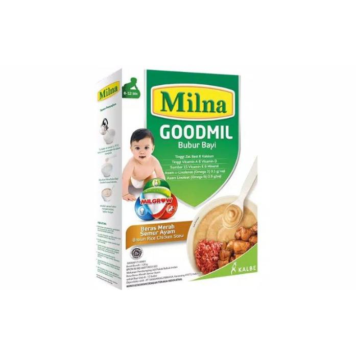 Gambar Milna Goodmil Bubur Khusus Beras 120gr 8-12bln - Beras Merah dari Hint Baby Shop undefined Tokopedia