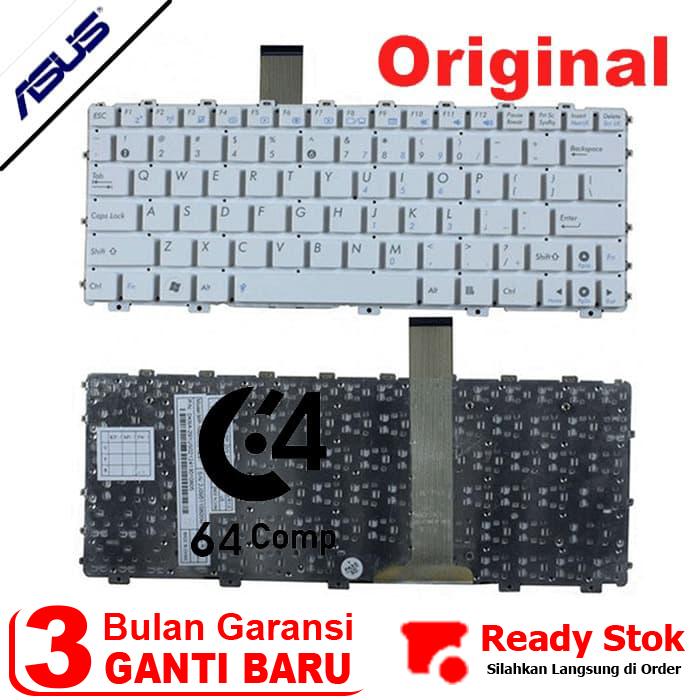 Gambar Keyboard laptop / notebook Asus Eee PC 1015, 1016, 1018, 1025*, x101 - Putih dari 64 comp undefined Tokopedia