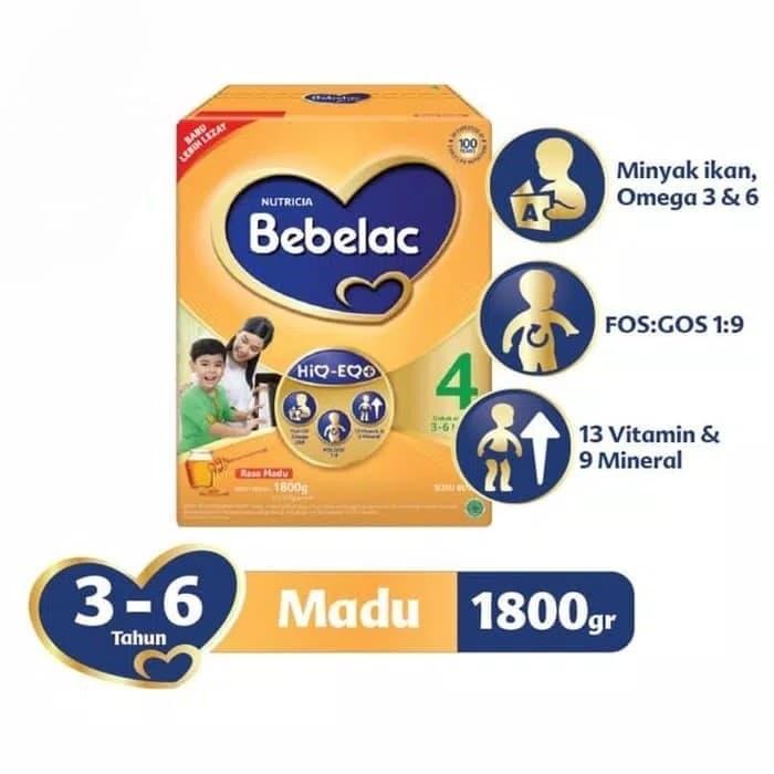 Gambar Bebelac 4 Vanila Madu 1800gr - VANILA dari FLASH FAST undefined 4 Tokopedia